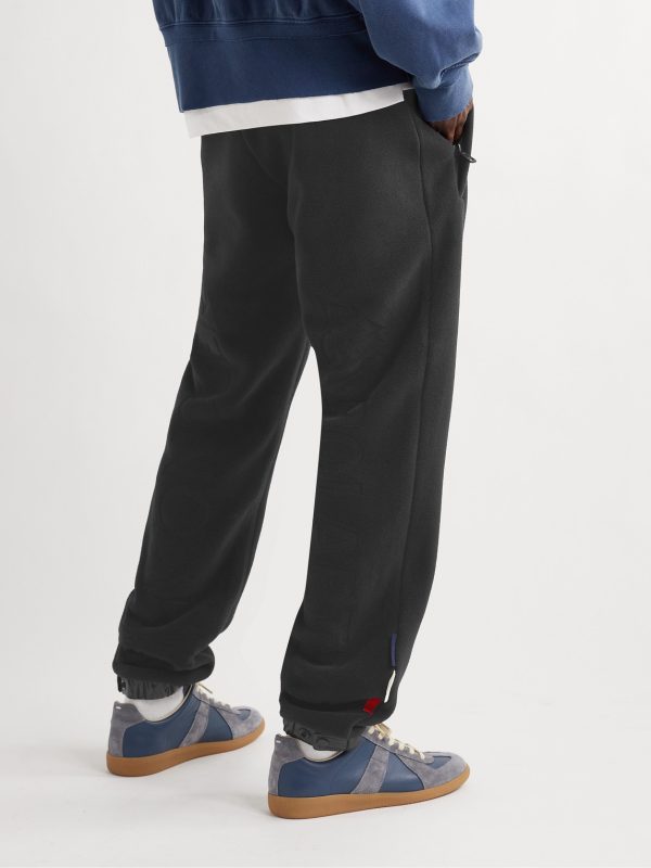 Tapered Shell-Trimmed Polartec Fleece Sweatpants - BK Tapered Shell-Trimmed Polartec Fleece Sweatpants - BK