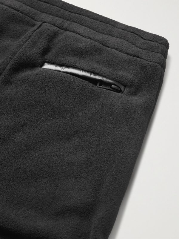 Tapered Shell-Trimmed Polartec Fleece Sweatpants - CU Tapered Shell-Trimmed Polartec Fleece Sweatpants - CU