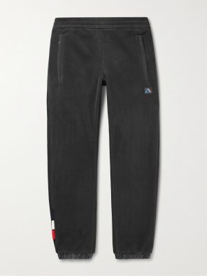 Tapered Shell-Trimmed Polartec Fleece Sweatpants Tapered Shell-Trimmed Polartec Fleece Sweatpants