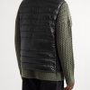 Delpy Slim-Fit Quilted Nylon-Ripstop and Stretch-Jersey Down Gilet - BK Delpy Slim-Fit Quilted Nylon-Ripstop and Stretch-Jersey Down Gilet - BK