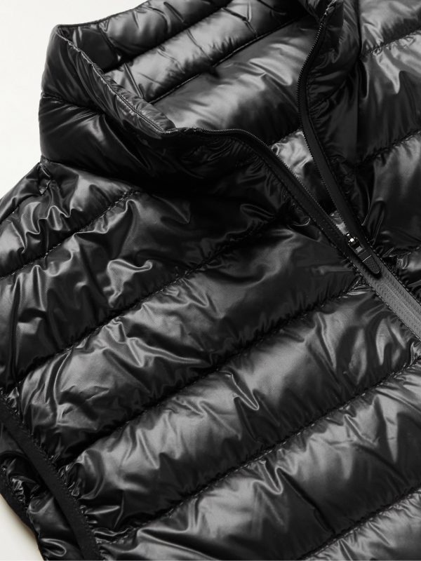 Delpy Slim-Fit Quilted Nylon-Ripstop and Stretch-Jersey Down Gilet - CU Delpy Slim-Fit Quilted Nylon-Ripstop and Stretch-Jersey Down Gilet - CU