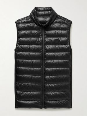 Delpy Slim-Fit Quilted Nylon-Ripstop and Stretch-Jersey Down Gilet Delpy Slim-Fit Quilted Nylon-Ripstop and Stretch-Jersey Down Gilet