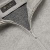 Suede-Trimmed Cashmere-Blend Zip-Up Cardigan - CU