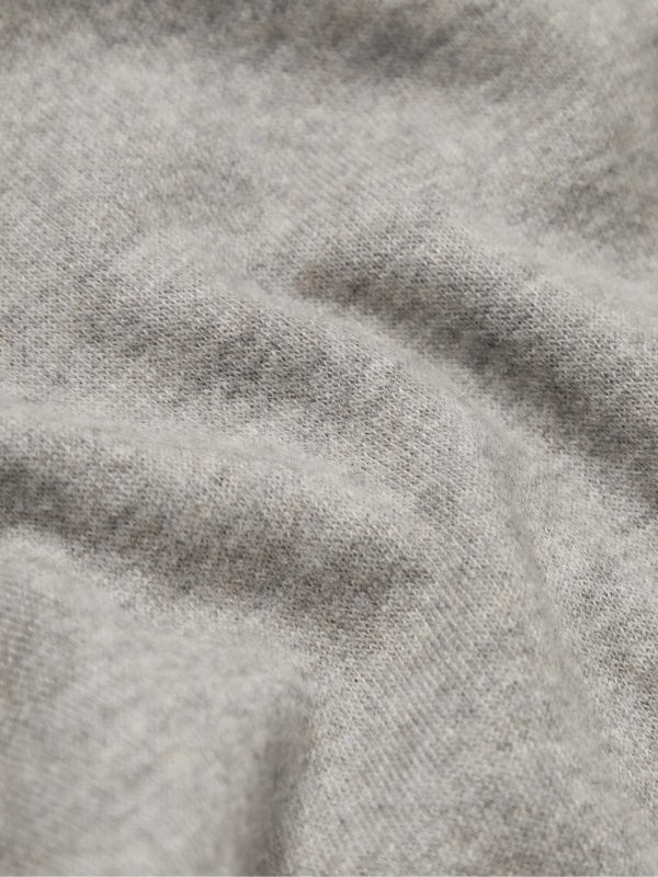 Suede-Trimmed Cashmere-Blend Zip-Up Cardigan - E1