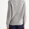 Ribbed Cashmere Sweater - BK Ribbed Cashmere Sweater - BK