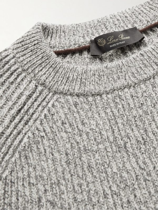 Ribbed Cashmere Sweater - CU Ribbed Cashmere Sweater - CU