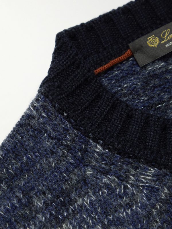 Cashmere and Silk-Blend Sweater - CU Cashmere and Silk-Blend Sweater - CU