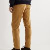Straight-Leg Cotton-Corduroy Trousers - BK