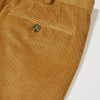 Straight-Leg Cotton-Corduroy Trousers - E1