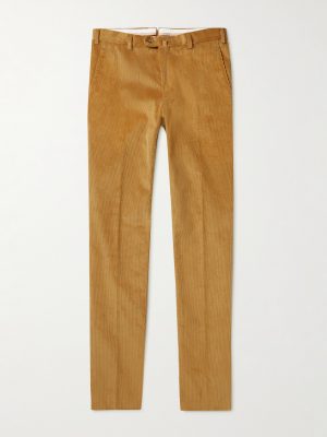Straight-Leg Cotton-Corduroy Trousers Straight-Leg Cotton-Corduroy Trousers