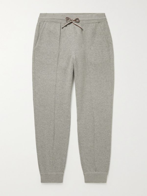 Tapered Cashmere-Blend Sweatpants Tapered Cashmere-Blend Sweatpants