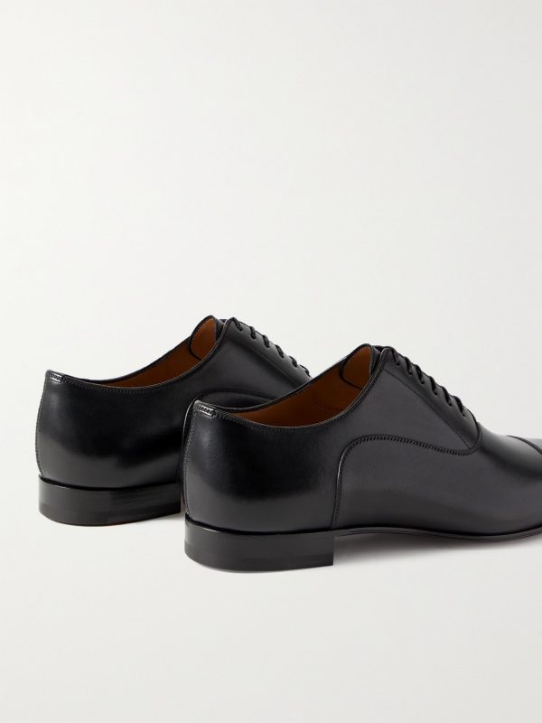 Greggo Leather Oxford Shoes - BK Greggo Leather Oxford Shoes - BK
