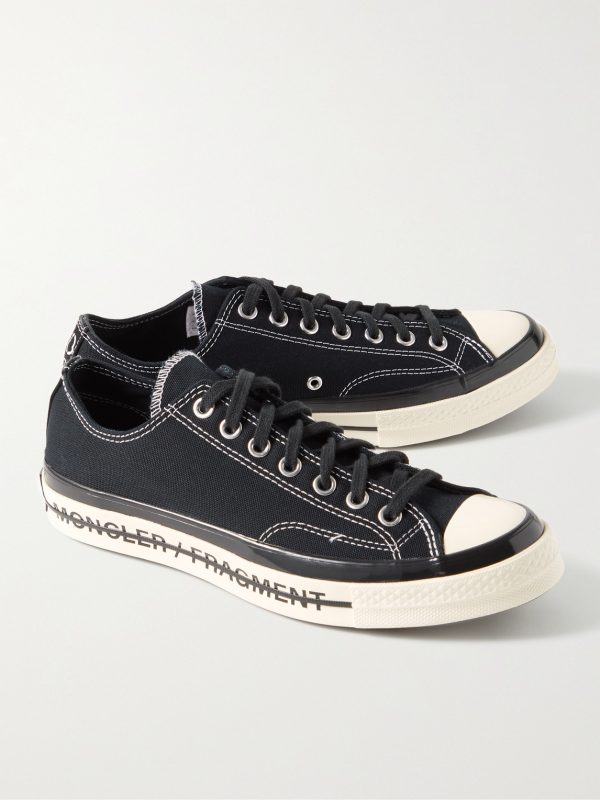 + Converse 7 Moncler Fragment Fraylor III Canvas Sneakers - FR + Converse 7 Moncler Fragment Fraylor III Canvas Sneakers - FR