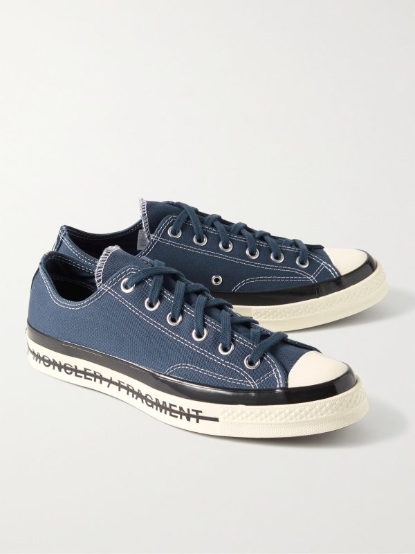 + Converse 7 Moncler Fragment Fraylor III Canvas Sneakers - FR + Converse 7 Moncler Fragment Fraylor III Canvas Sneakers - FR