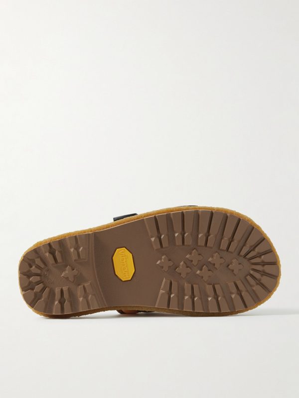 + Suicoke 2 Moncler 1952 Moto Mountain Ripstop and Rubber Slides - E2