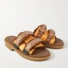 + Suicoke 2 Moncler 1952 Moto Mountain Ripstop and Rubber Slides - FR