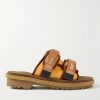 + Suicoke 2 Moncler 1952 Moto Mountain Ripstop and Rubber Slides