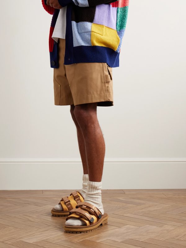 + Suicoke 2 Moncler 1952 Moto Mountain Ripstop and Rubber Slides - OU