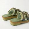 + Suicoke 2 Moncler 1952 Moto Mountain Ripstop and Rubber Slides - BK + Suicoke 2 Moncler 1952 Moto Mountain Ripstop and Rubber Slides - BK