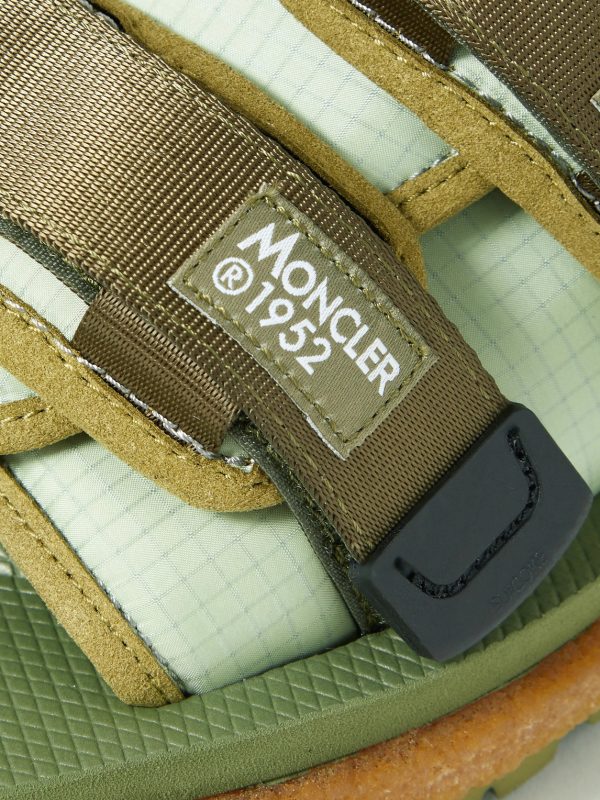 + Suicoke 2 Moncler 1952 Moto Mountain Ripstop and Rubber Slides - CU + Suicoke 2 Moncler 1952 Moto Mountain Ripstop and Rubber Slides - CU