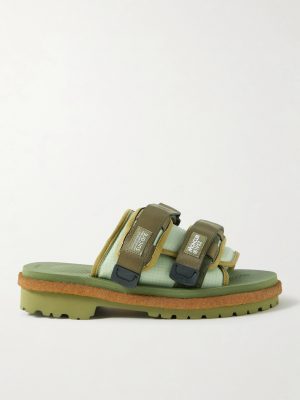 + Suicoke 2 Moncler 1952 Moto Mountain Ripstop and Rubber Slides + Suicoke 2 Moncler 1952 Moto Mountain Ripstop and Rubber Slides