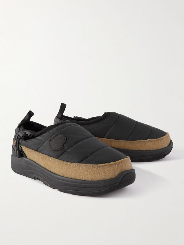 + Suicoke 2 Moncler 1952 Pepper Quilted Nylon Loafers - FR + Suicoke 2 Moncler 1952 Pepper Quilted Nylon Loafers - FR