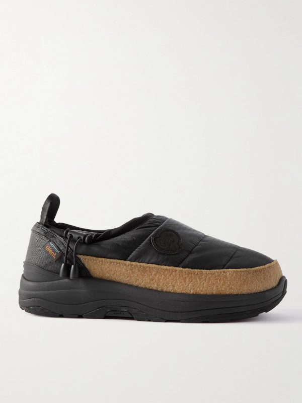 + Suicoke 2 Moncler 1952 Pepper Quilted Nylon Loafers + Suicoke 2 Moncler 1952 Pepper Quilted Nylon Loafers