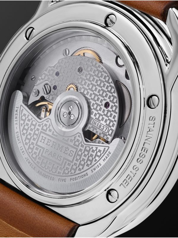 Arceau Automatic 40mm Stainless Steel and Leather Watch, Ref. No. 055473WW00 - E1 Arceau Automatic 40mm Stainless Steel and Leather Watch, Ref. No. 055473WW00 - E1