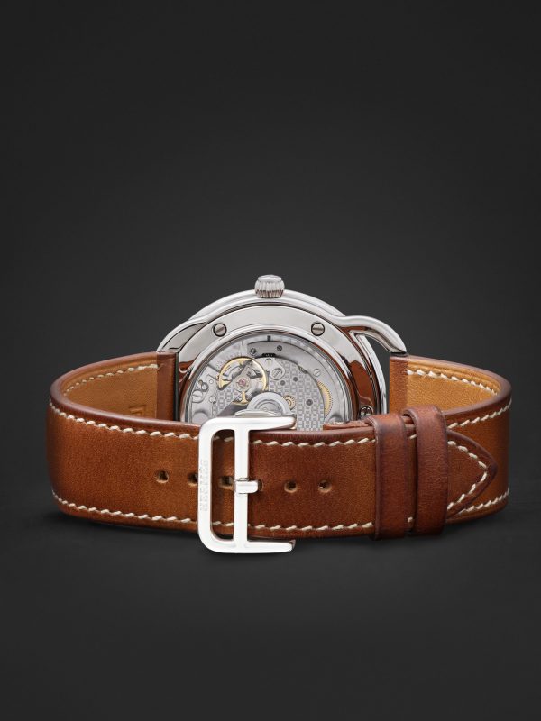 Arceau Automatic 40mm Stainless Steel and Leather Watch, Ref. No. 055473WW00 - E2 Arceau Automatic 40mm Stainless Steel and Leather Watch, Ref. No. 055473WW00 - E2