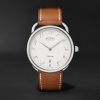 Arceau Automatic 40mm Stainless Steel and Leather Watch, Ref. No. 055473WW00 Arceau Automatic 40mm Stainless Steel and Leather Watch, Ref. No. 055473WW00