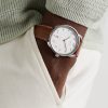 Arceau Automatic 40mm Stainless Steel and Leather Watch, Ref. No. 055473WW00 - OU Arceau Automatic 40mm Stainless Steel and Leather Watch, Ref. No. 055473WW00 - OU