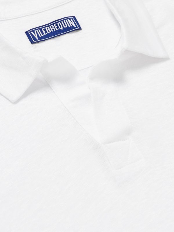 Linen Polo Shirt - CU Linen Polo Shirt - CU