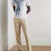 Linen Polo Shirt - OU Linen Polo Shirt - OU