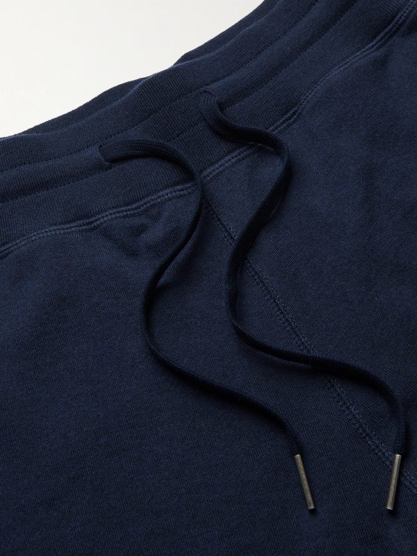 Slim-Fit Tapered Cotton, Silk and Cashmere-Blend Sweatpants - E1 Slim-Fit Tapered Cotton, Silk and Cashmere-Blend Sweatpants - E1