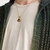 18-Karat Gold, Diamond and Enamel Necklace - FR