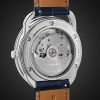 Montre Arceau Automatic 40mm Stainless Steel and Alligator Watch, Ref. No. 55547WW00 - BK