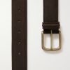 3.5cm Waxed-Suede Belt - E1