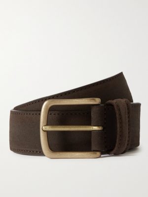 3.5cm Waxed-Suede Belt 3.5cm Waxed-Suede Belt