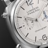 Luminor Chrono Automatic Flyback Chronograph 44mm Stainless Steel and Alligator Watch, Ref. No. PAM1218 - CU Luminor Chrono Automatic Flyback Chronograph 44mm Stainless Steel and Alligator Watch, Ref. No. PAM1218 - CU