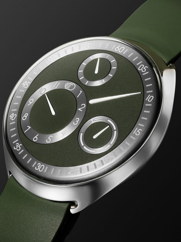+ MR PORTER Type 1 Slim Limited Edition Automatic 42mm Titanium and Rubber Watch, Ref. No. TYPE1 MRP - FR + MR PORTER Type 1 Slim Limited Edition Automatic 42mm Titanium and Rubber Watch, Ref. No. TYPE1 MRP - FR