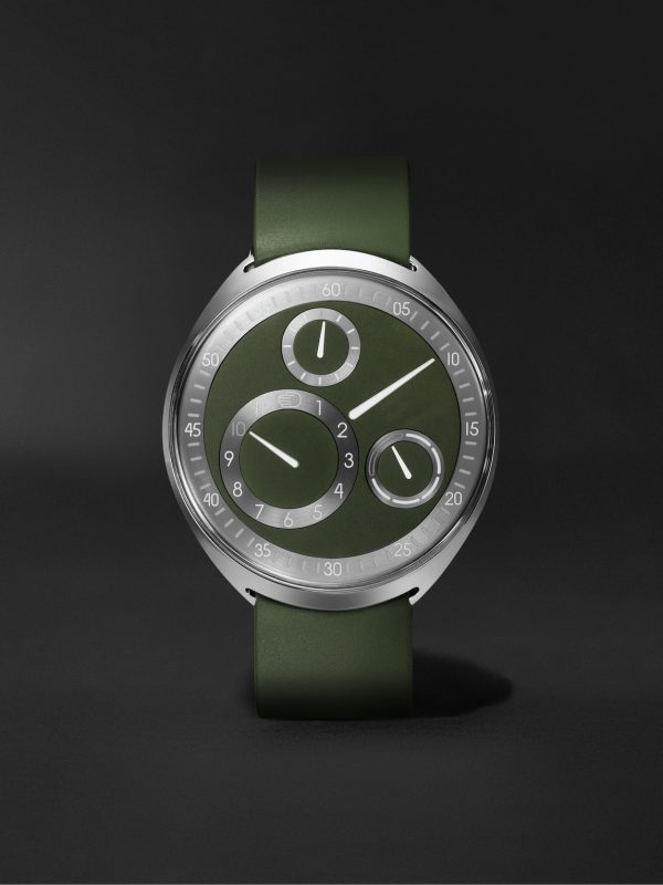 + MR PORTER Type 1 Slim Limited Edition Automatic 42mm Titanium and Rubber Watch, Ref. No. TYPE1 MRP + MR PORTER Type 1 Slim Limited Edition Automatic 42mm Titanium and Rubber Watch, Ref. No. TYPE1 MRP