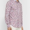 Slim-Fit Printed Cotton-Poplin Shirt - FR Slim-Fit Printed Cotton-Poplin Shirt - FR