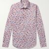 Slim-Fit Printed Cotton-Poplin Shirt Slim-Fit Printed Cotton-Poplin Shirt