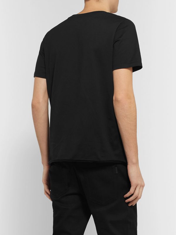 Slim-Fit Logo-Print Cotton-Jersey T-Shirt - BK Slim-Fit Logo-Print Cotton-Jersey T-Shirt - BK