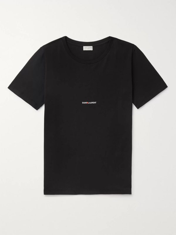 Slim-Fit Logo-Print Cotton-Jersey T-Shirt Slim-Fit Logo-Print Cotton-Jersey T-Shirt