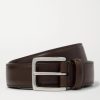 3cm Dark-Brown Leather Belt 3cm Dark-Brown Leather Belt