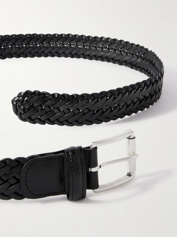 3.5cm Woven Leather Belt - E1 3.5cm Woven Leather Belt - E1