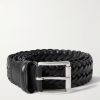 3.5cm Woven Leather Belt 3.5cm Woven Leather Belt