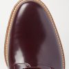 Polished-Leather Derby Shoes - CU