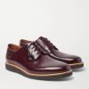 Polished-Leather Derby Shoes - FR